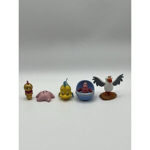 Disney Little Mermaid Lot of 5 Mini Figures Flounder Sebastian Scuttle PVC